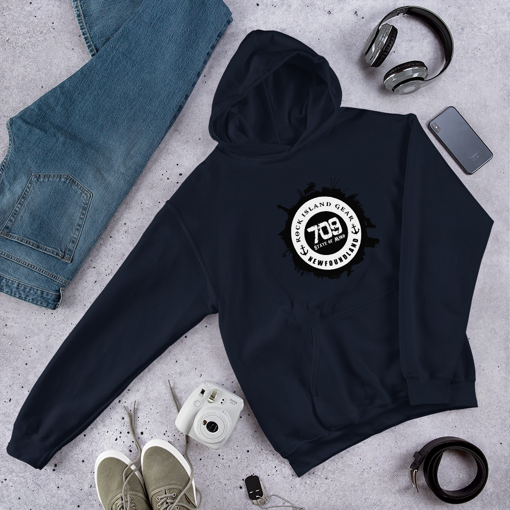 709 State of Mind Newfoundland Circle - Heavy Hoodie